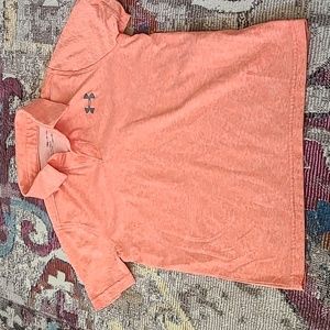 Orange UA polo
